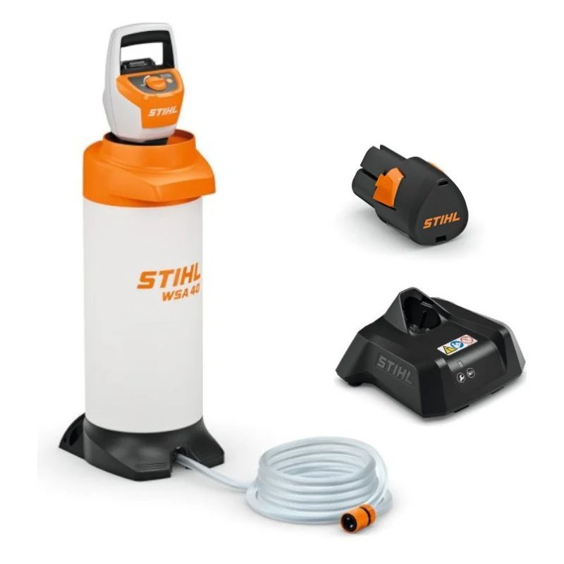 Stihl WSA 40 (10L, zestaw z akumulatorem AS 2 i ładowarką AL 1) Akumulatorowy Zbiornik Wodny