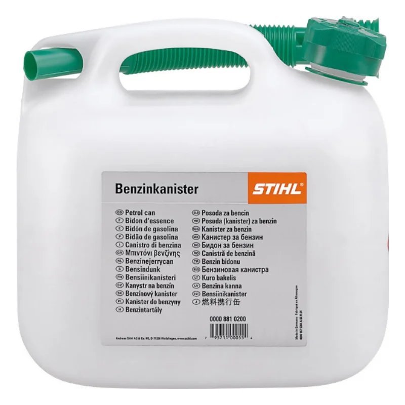 Kanister na Benzynę Stihl, Pojemność 3 litry, Przeźroczysty