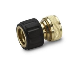 Złączka mosiężna na wąż 1/2" i 5/8" 