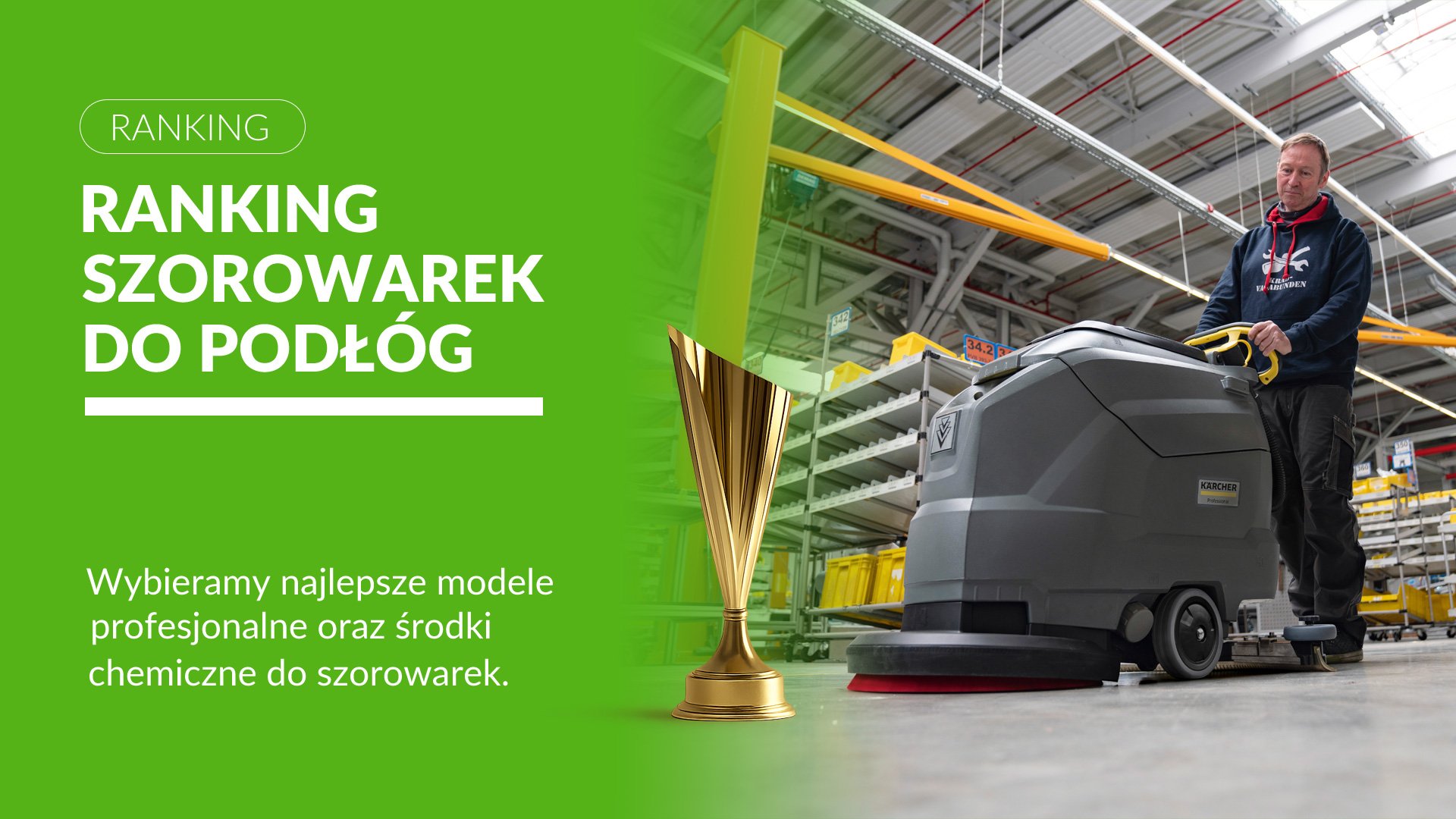 Ranking szorowarek do podłóg Karcher – najlepsze modele profesjonalne