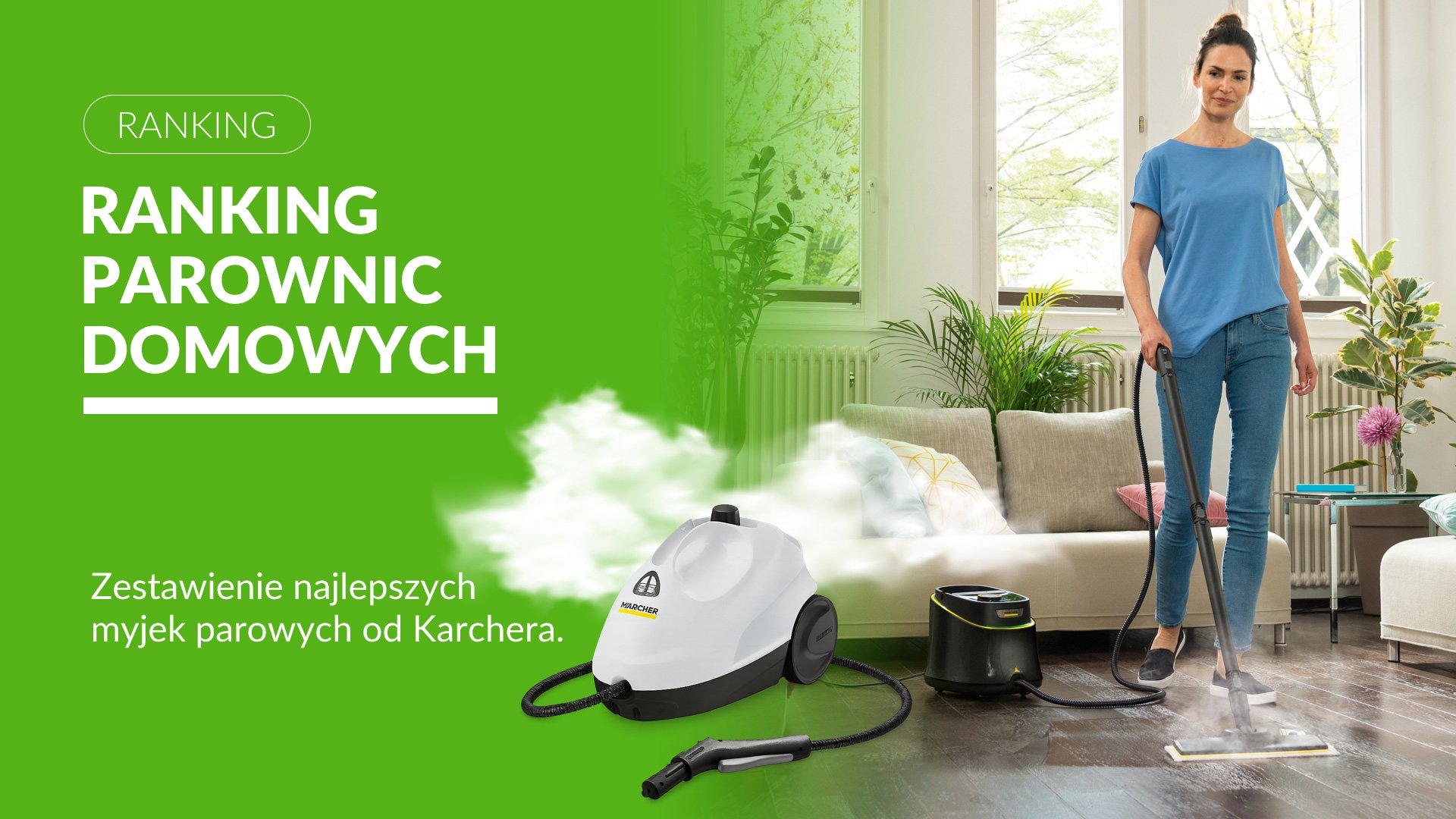 Ranking parownic i myjek parowych – najlepsze modele do domu