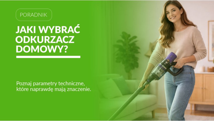 Jak wybrać odkurzacz domowy? Parametry techniczne, które naprawdę mają znaczenie