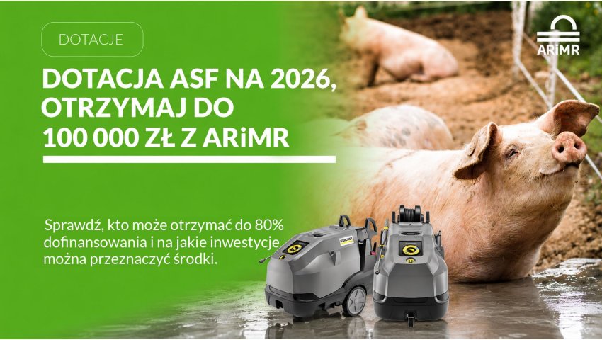 Dofinansowanie na bioasekurację ASF 2026 – kto może otrzymać do 100 000 zł?
