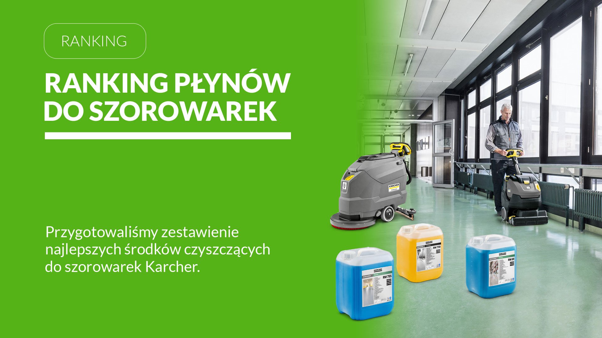 Ranking środków czyszczących do szorowarek