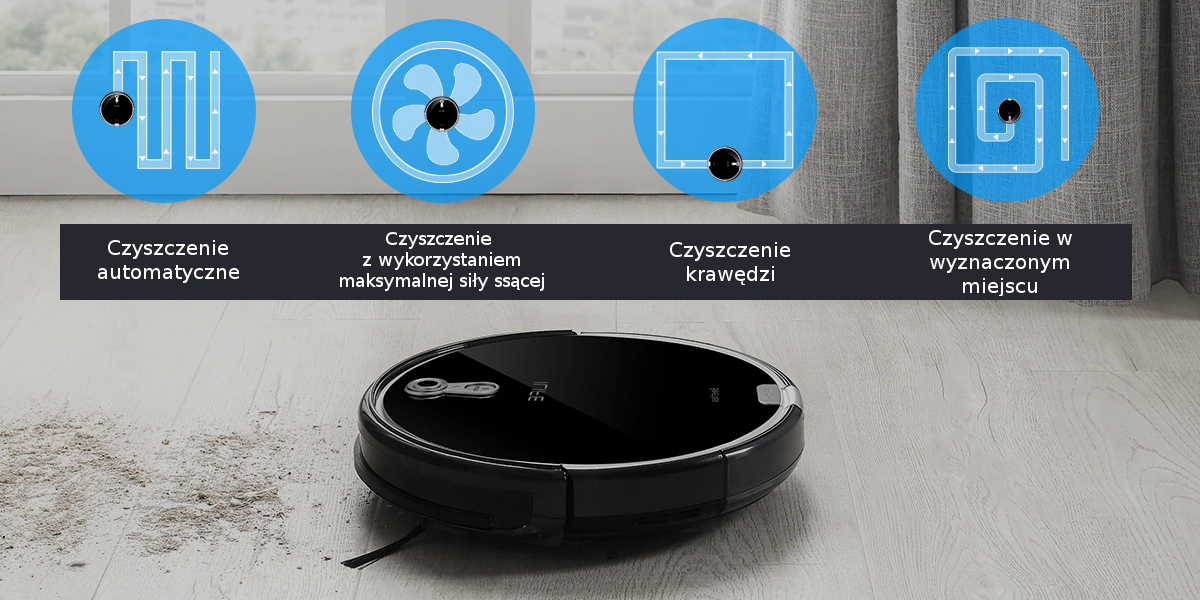 4 tryby czyszczenia