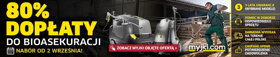 Baner Bioasekuracji do myjek ciśnieniowych 2026