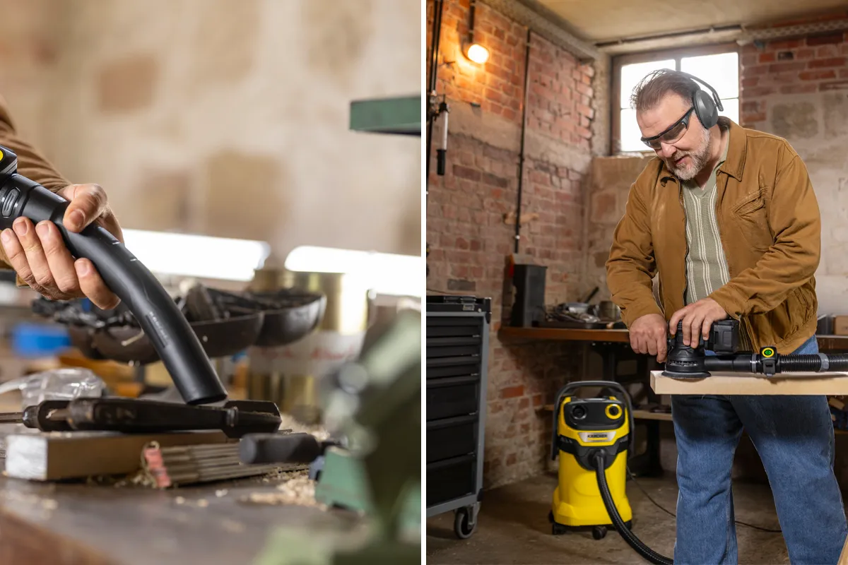 Karcher WD 5 Control praca z elektronarzędziami akumulatorowymi