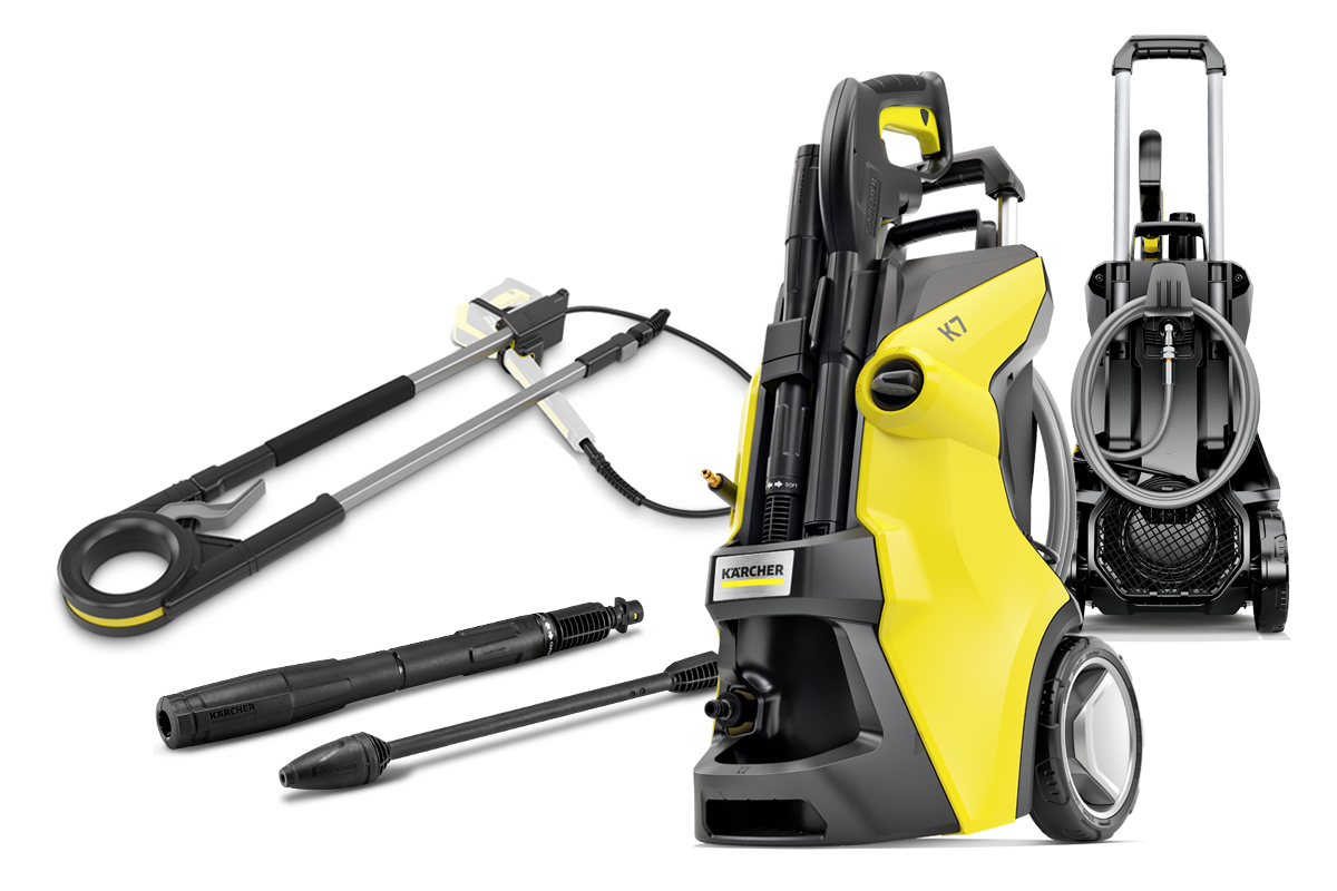 Myjka Ciśnieniowa K 7 Power Flex od Karcher - Wyposażenie Standardowe
