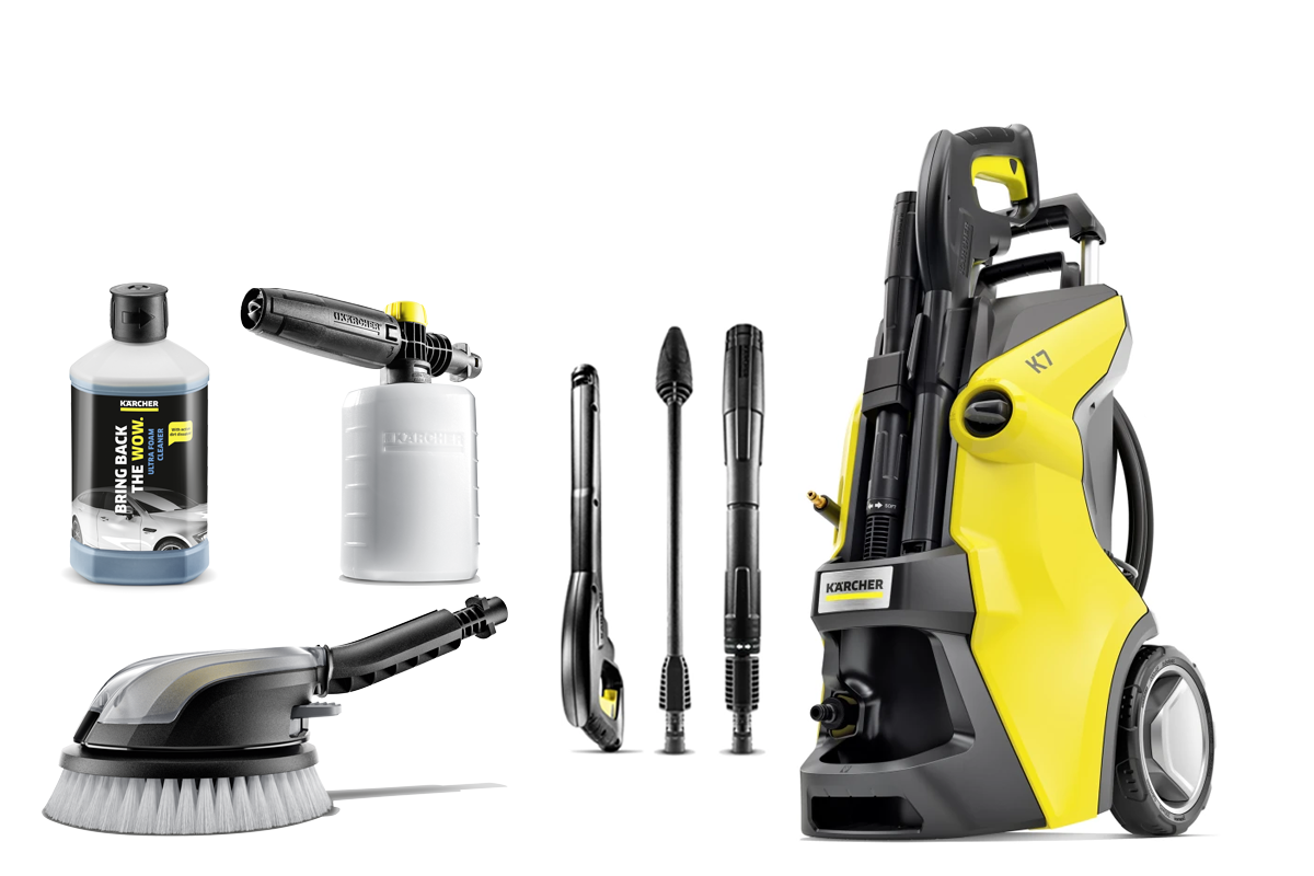 Myjka Ciśnieniowa K 7 Power Flex od Karcher - Wyposażenie Standardowe