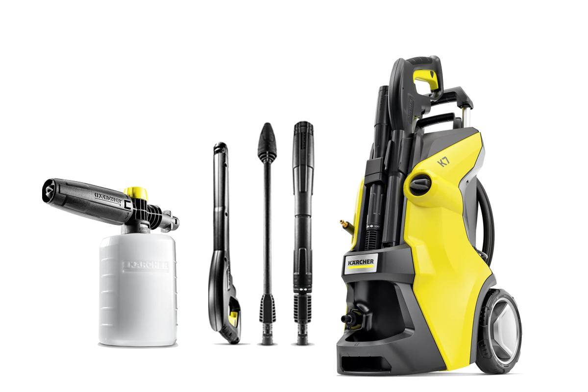 Myjka Ciśnieniowa K 7 Power Flex od Karcher - Wyposażenie Standardowe