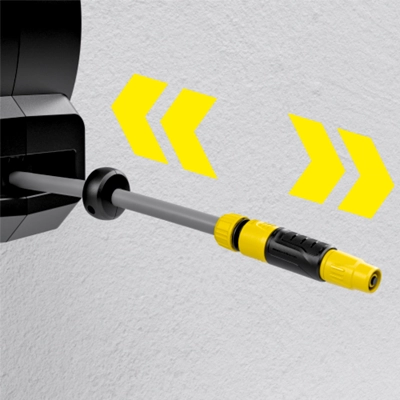 System mocowania węża karcher