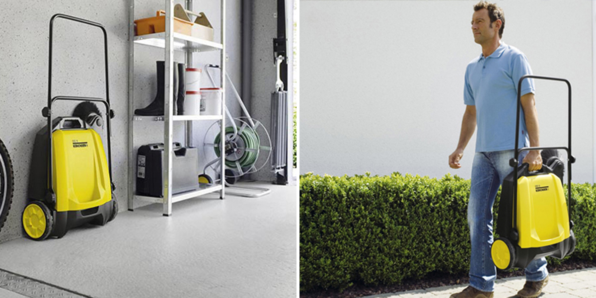 Zamiatarka Karcher S 550 na pewno nie zagraci Ci garażu