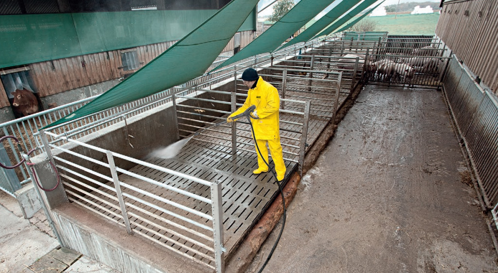 Karcher HDS 5/15 U - zastosowanie w budynkach gospodarczych