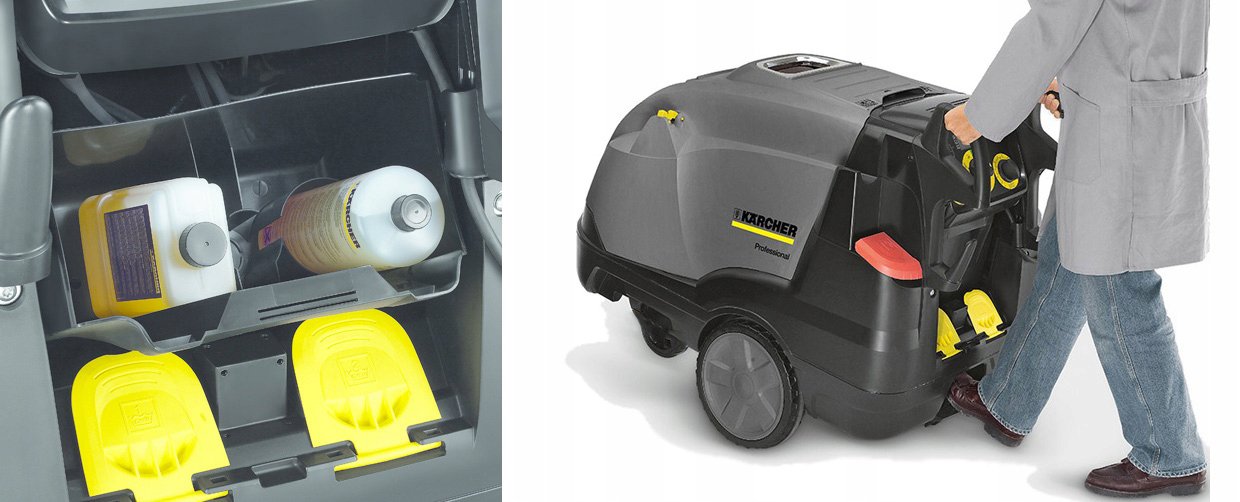 Wysoka mobilność myjki profesjonalnej Karcher HDS 9/18-4 M
