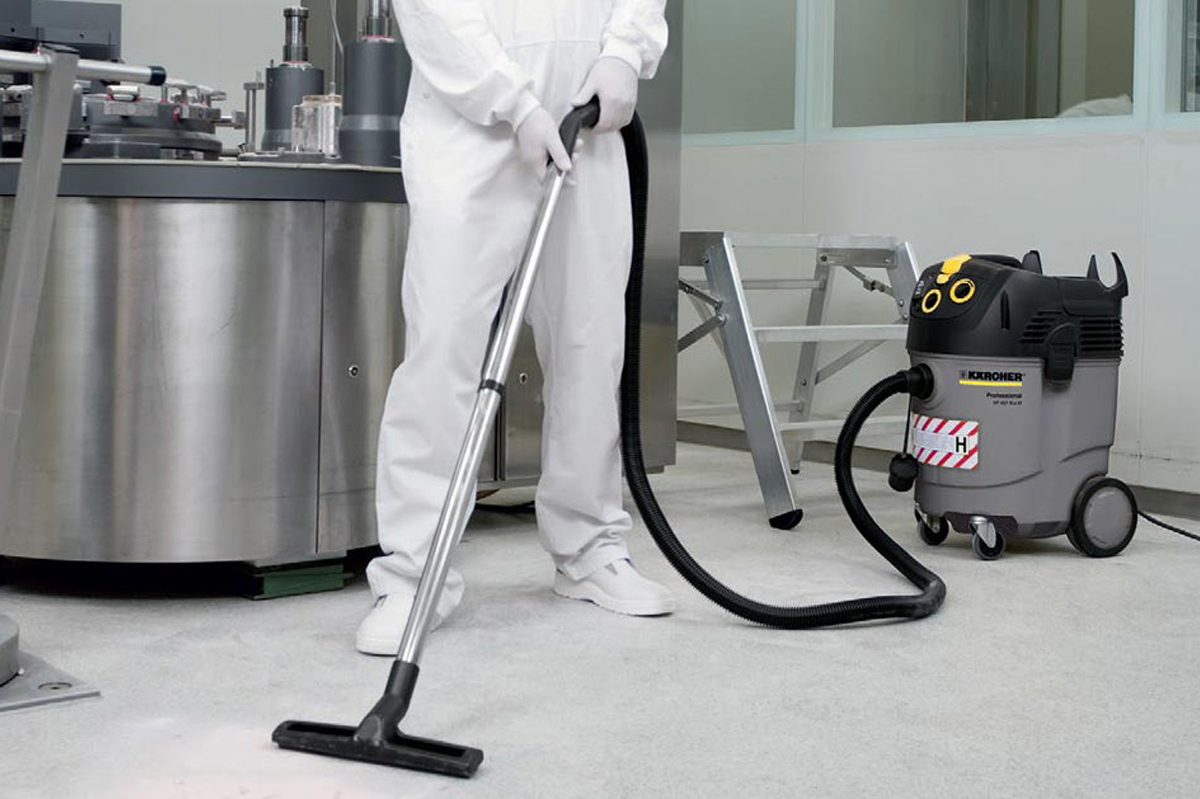 Odkurzacz Karcher NT 35/1 Tact Te H - wykorzystanie w warsztacie