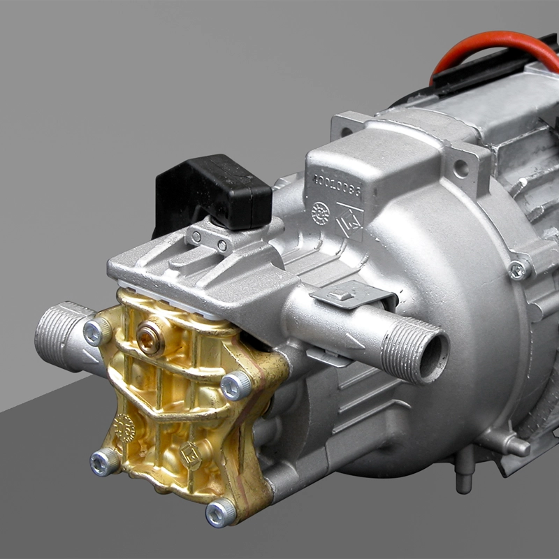 Mosiężna głowica i stalowe tłoki