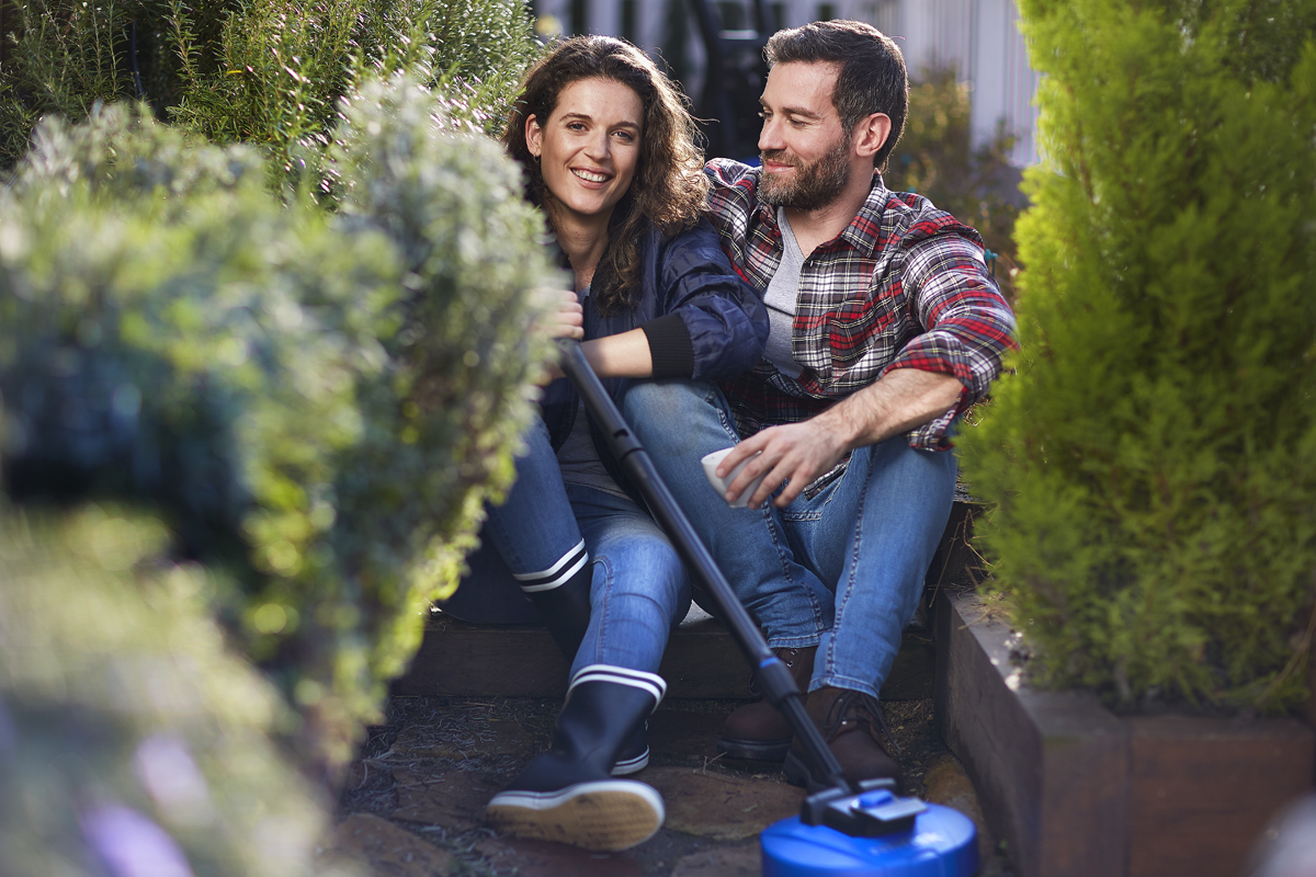 Nilfisk patio cleaner- lifestyle