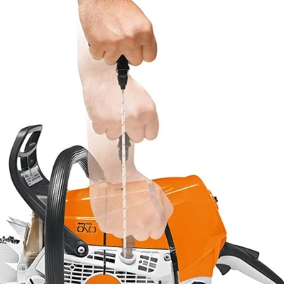 Ergonomia i napinanie łańcucha