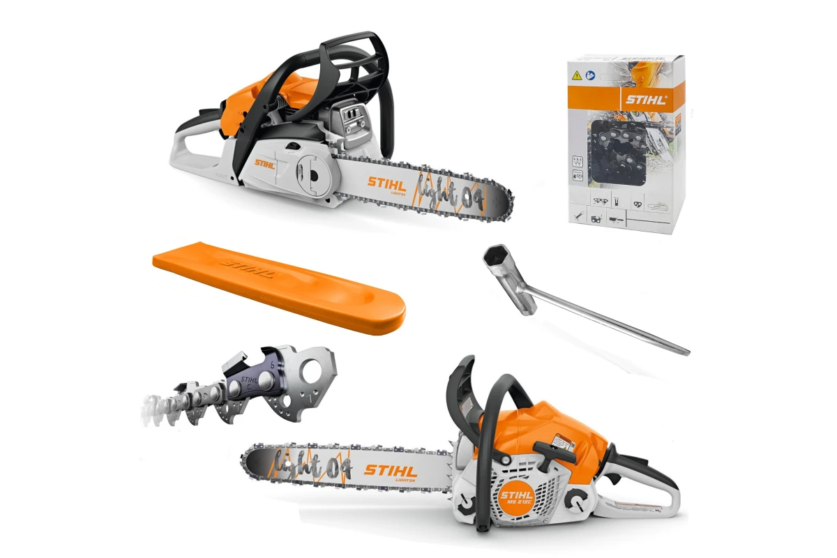 Wyposażenie pilarki spalinowej STIHL MS 212 C-BE