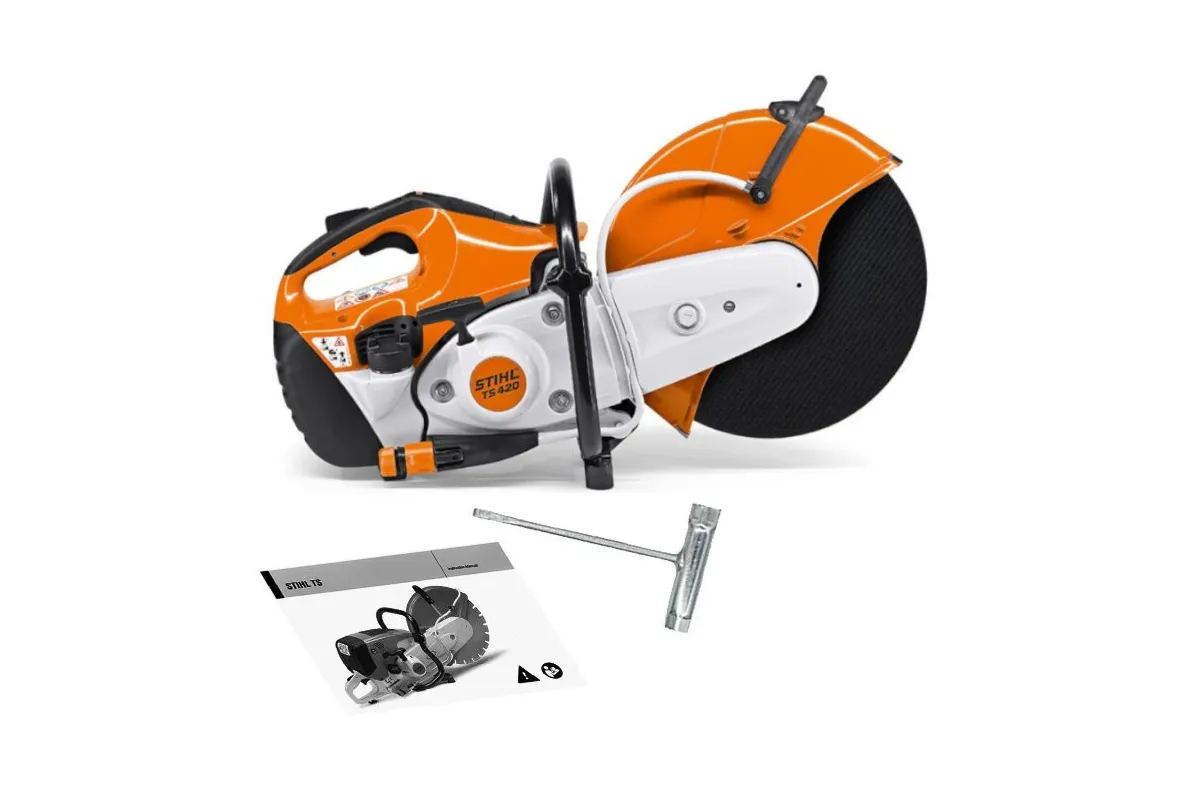 Przecinarka STIHL TS 420 - widok ogólny