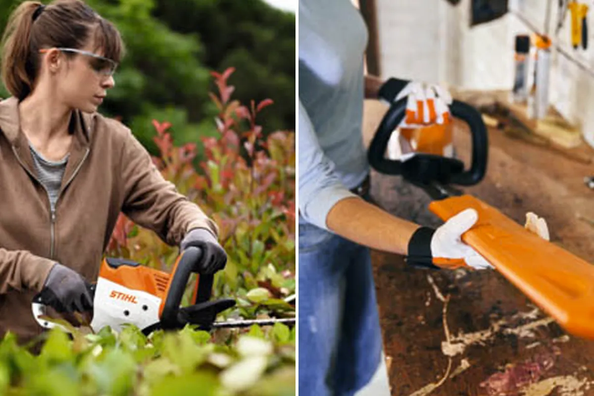 STIHL HSA 50 precyzyjne cięcie żywopłotu