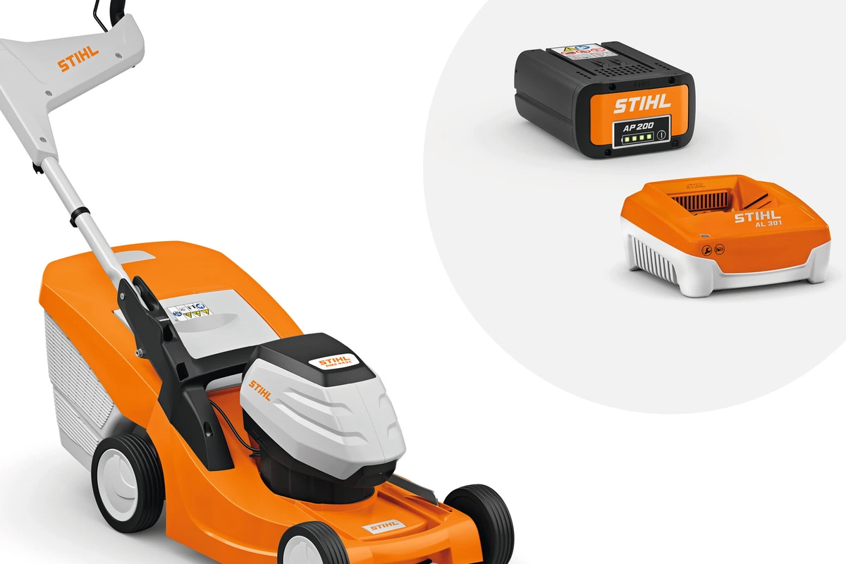 Praca urządzeniem Kosiarka akumulatorowa STIHL RMA 443