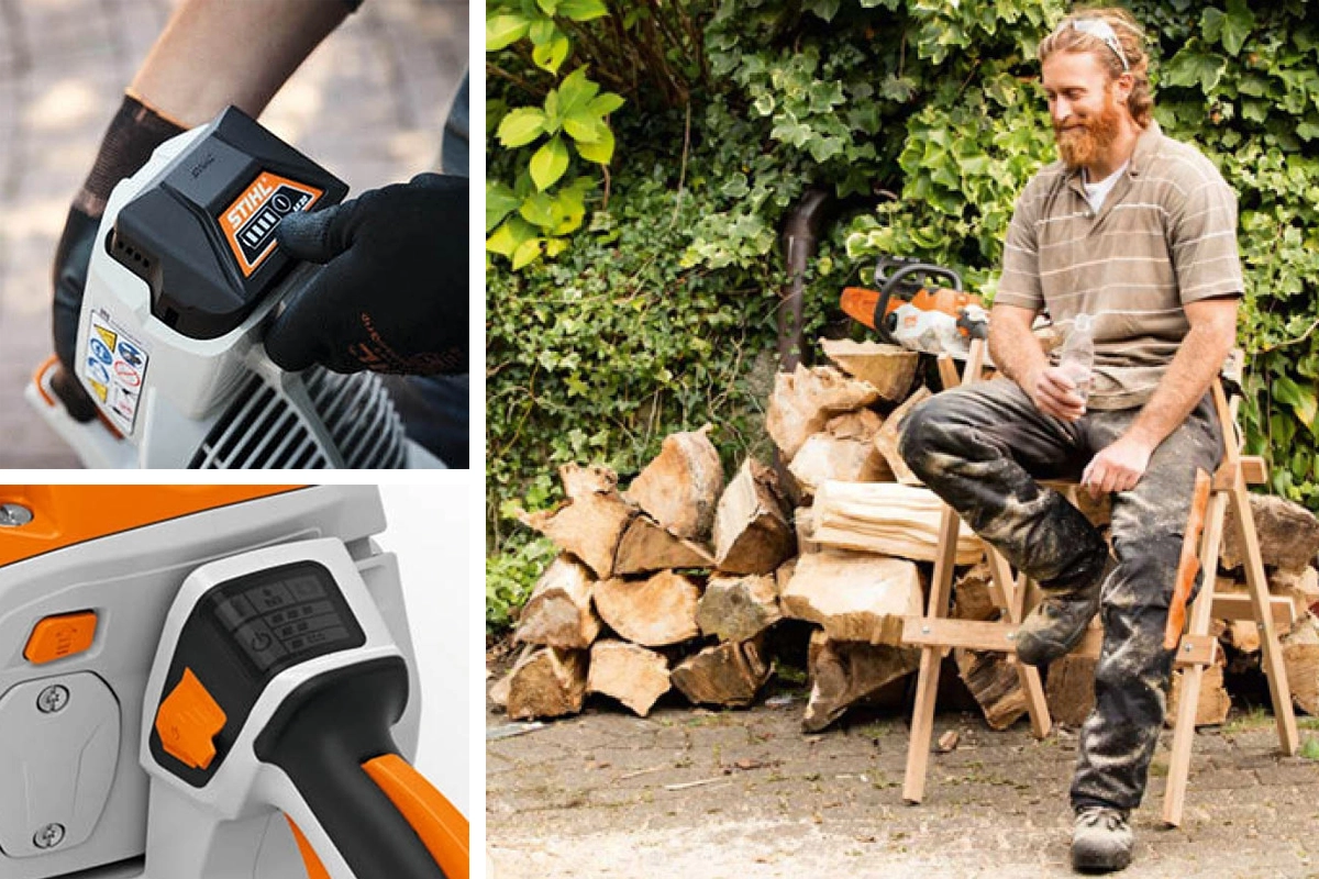 Większa moc pilarki akumulatorowej STIHL MSA 70 C-B