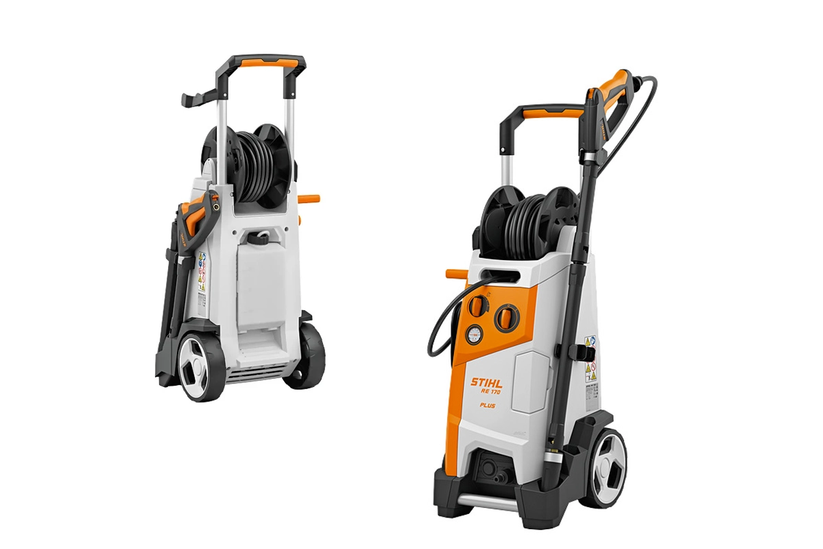 Wyposażenie myjki wysokociśnieniowej STIHL RE 170 PLUS
