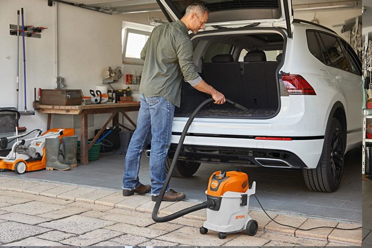 Funkcja dmuchawy i przechowywanie w STIHL SE 33