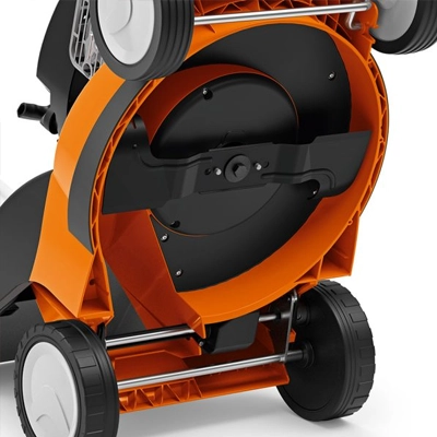 System koszenia 3w1 z nożem łopatkowym