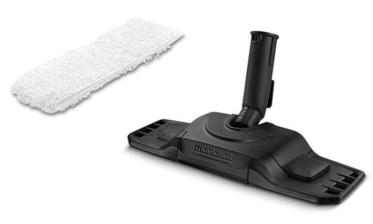 Zestaw do czyszczenia podłóg Comfort Plus Zestaw firmy Karcher składający się z dyszy Comfort Plus oraz ściereczki podłogowej