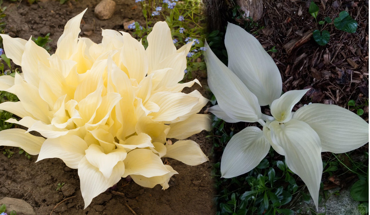 Funkia White Feather