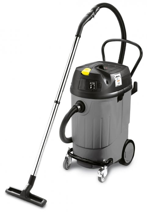 Profesjonalny odkurzacz specjalistyczny NT 611 ECO K firmy Karcher Profesjonalny odkurzacz specjalistyczny NT 611 ECO K firmy Karcher. Prezentowany w pozycji stojącej.