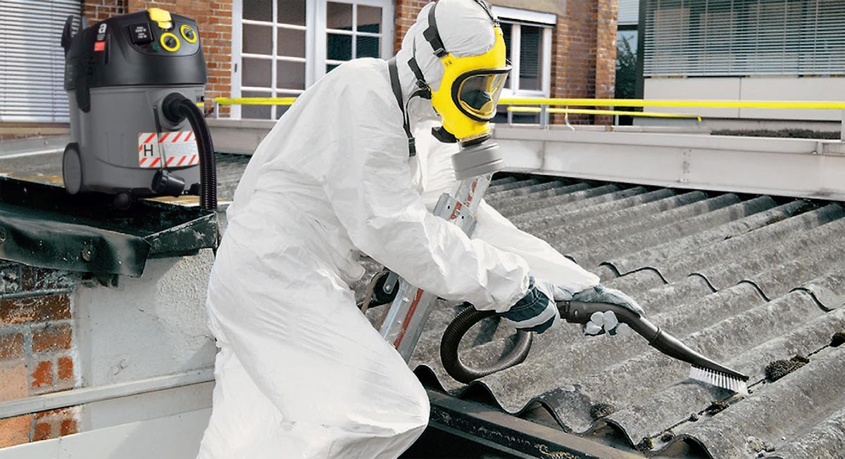 Przykład użycia odkurzacza Karcher NT 35/1 Tact Te H podczas pracy