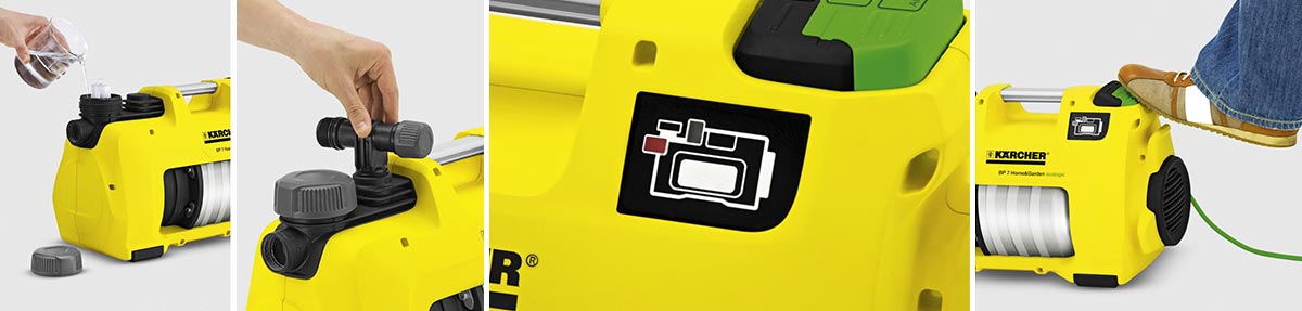 Pompa ciśnieniowa BP 7 Home & Garden eco!ogic Karcher Pompa ciśnieniowa BP 7 Home & Garden eco!ogic Karcher