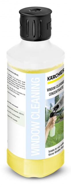 Środek chemiczny firmy Karcher, przeznaczony do czyszczenia wszystkich szklanych powierzchni