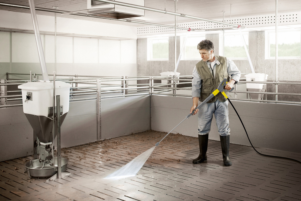 dezynfekcja myjką karcher