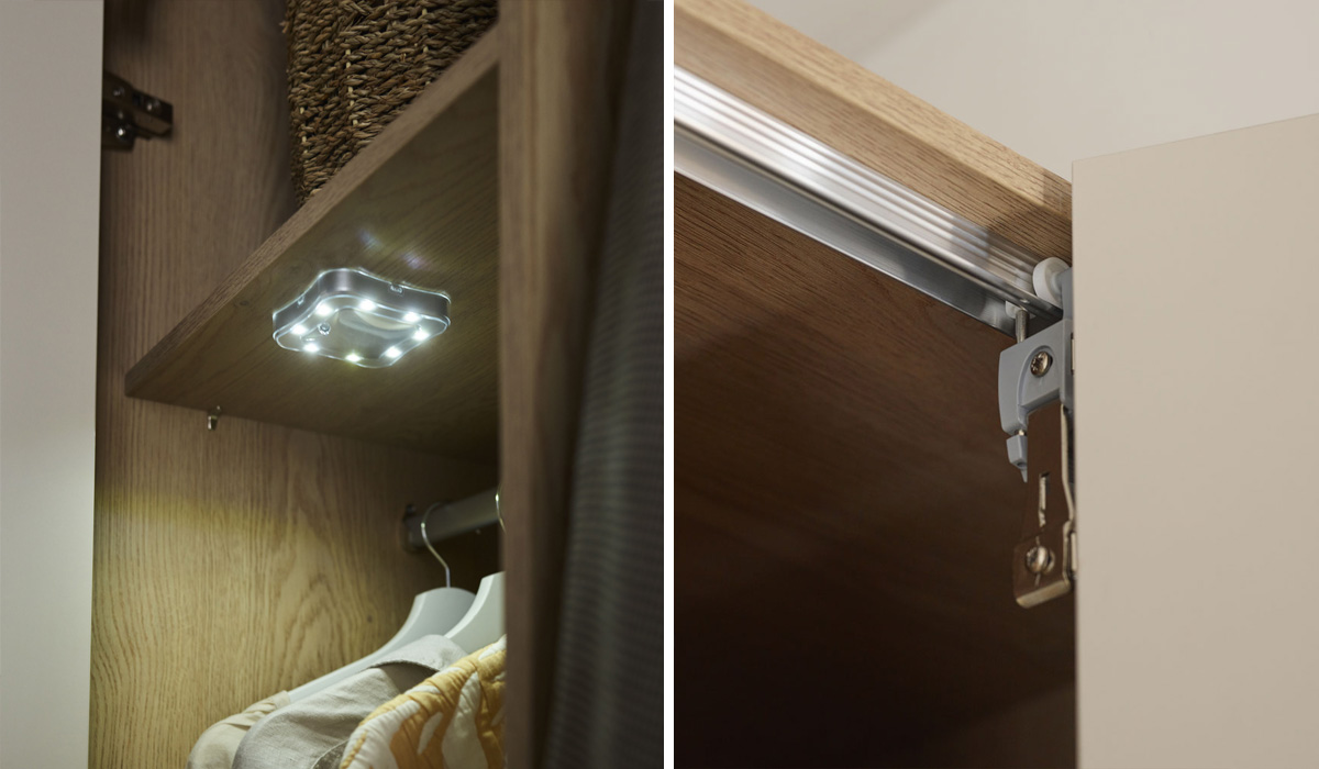 elementy dodatkowe do szafy