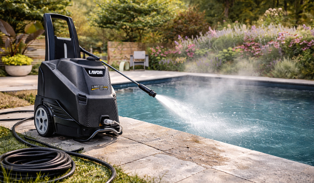 grzanie wody myjką lavor