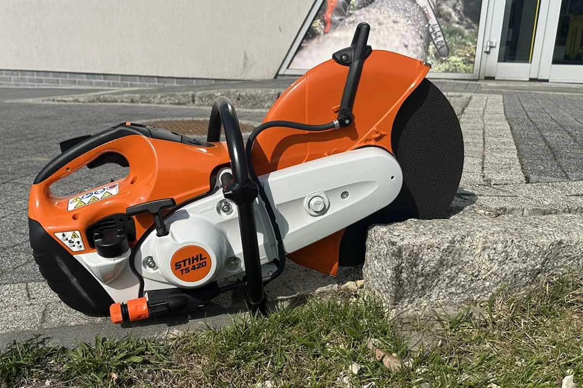 rozruch pilarki spalinowej stihl ts 420