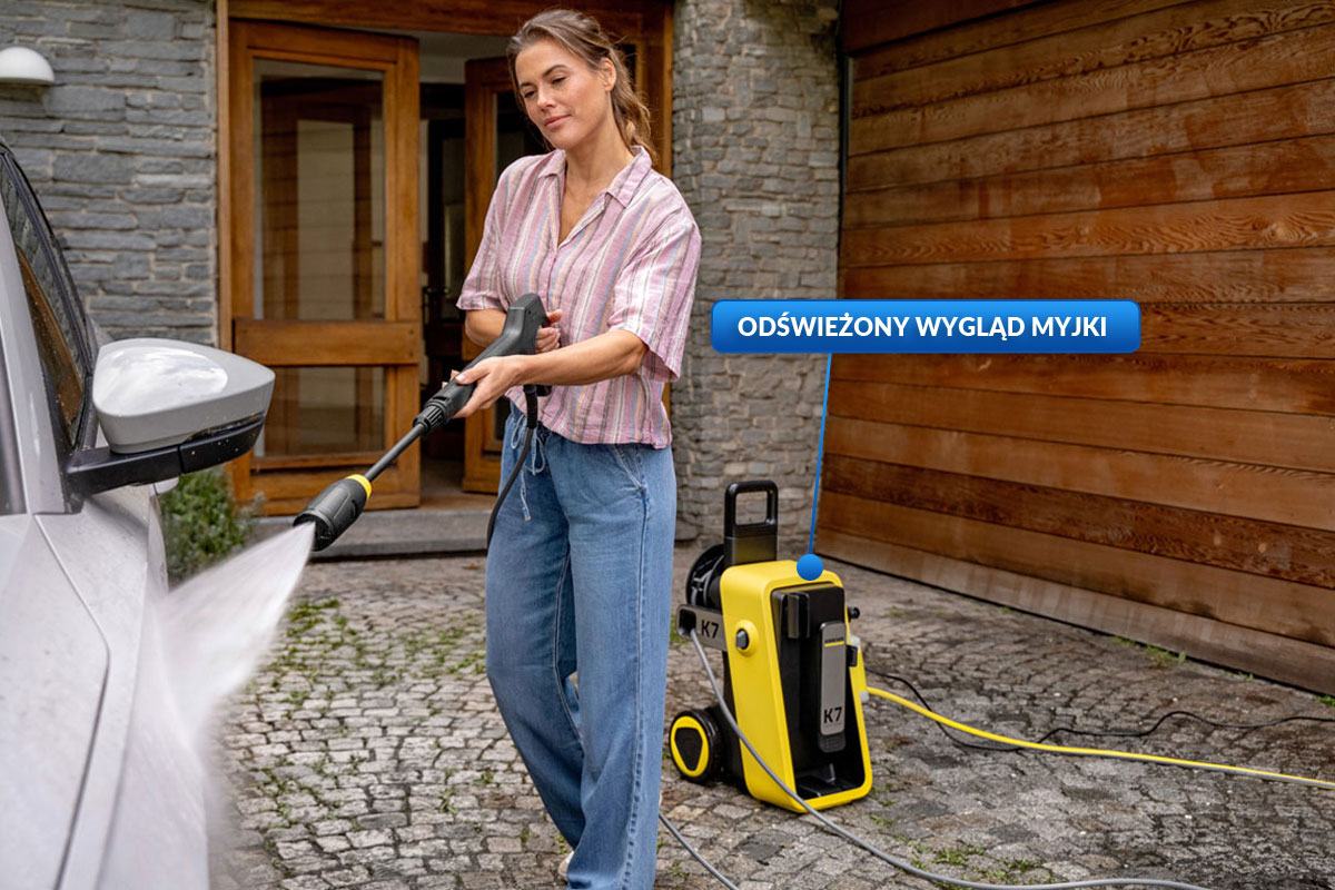 nowy wygląd myjki karcher k7