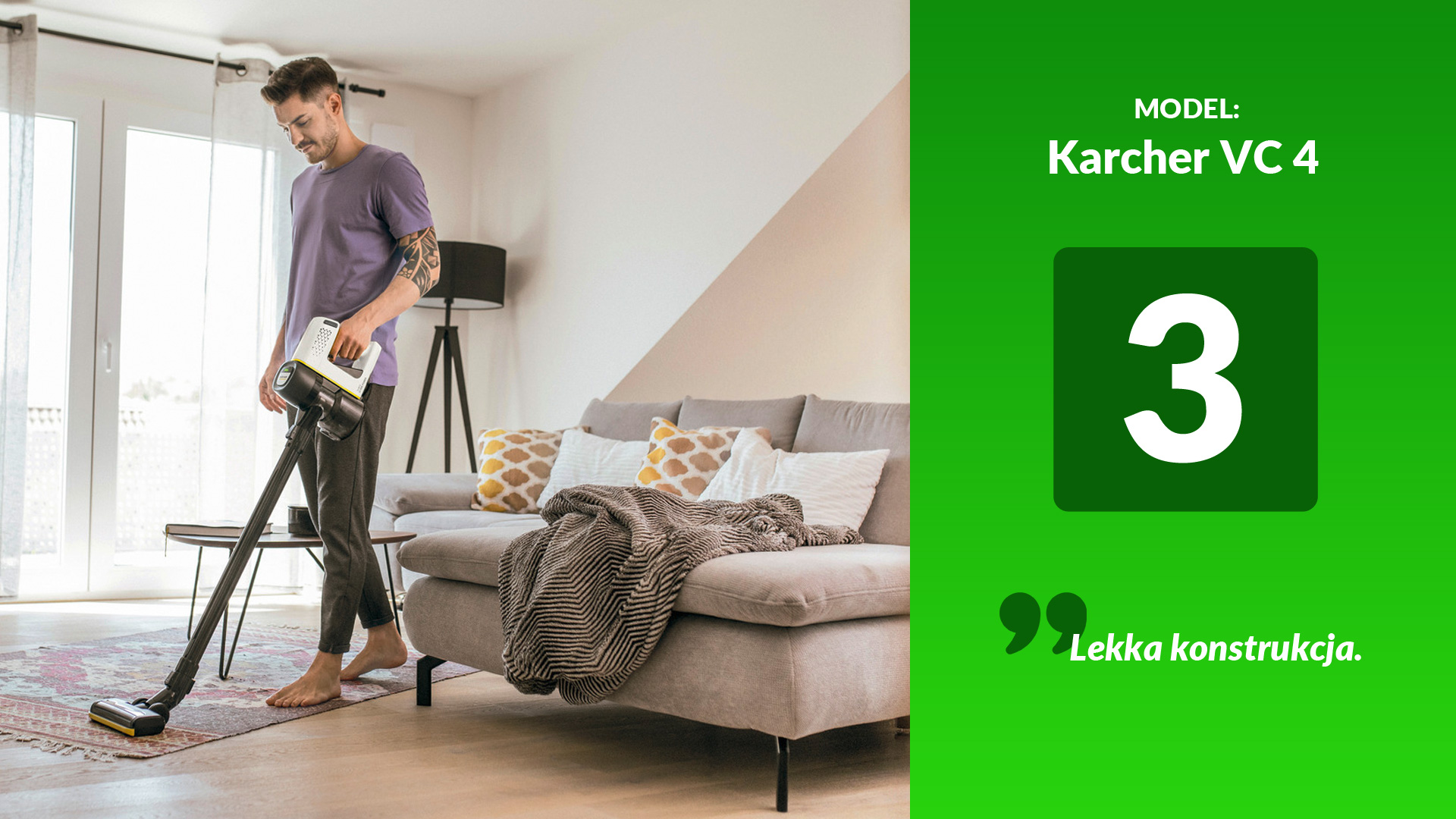 ranking odkurzaczy pionowych top 3 karcher vc 4
