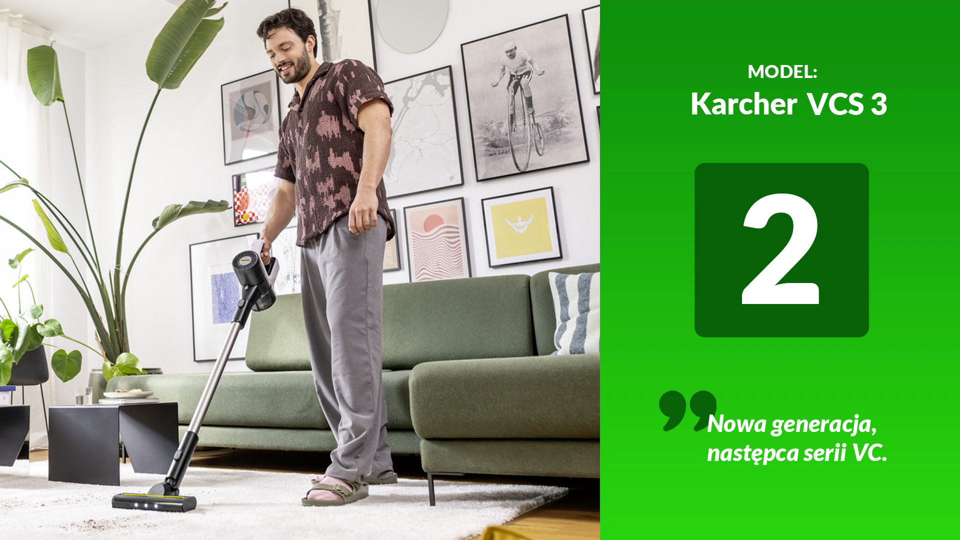 ranking odkurzaczy pionowych top 2 karcher vc3