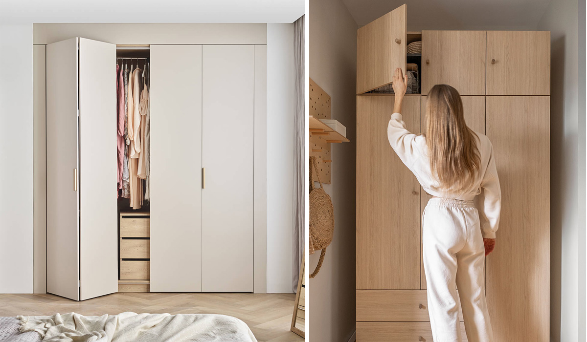 system zamykania szafy