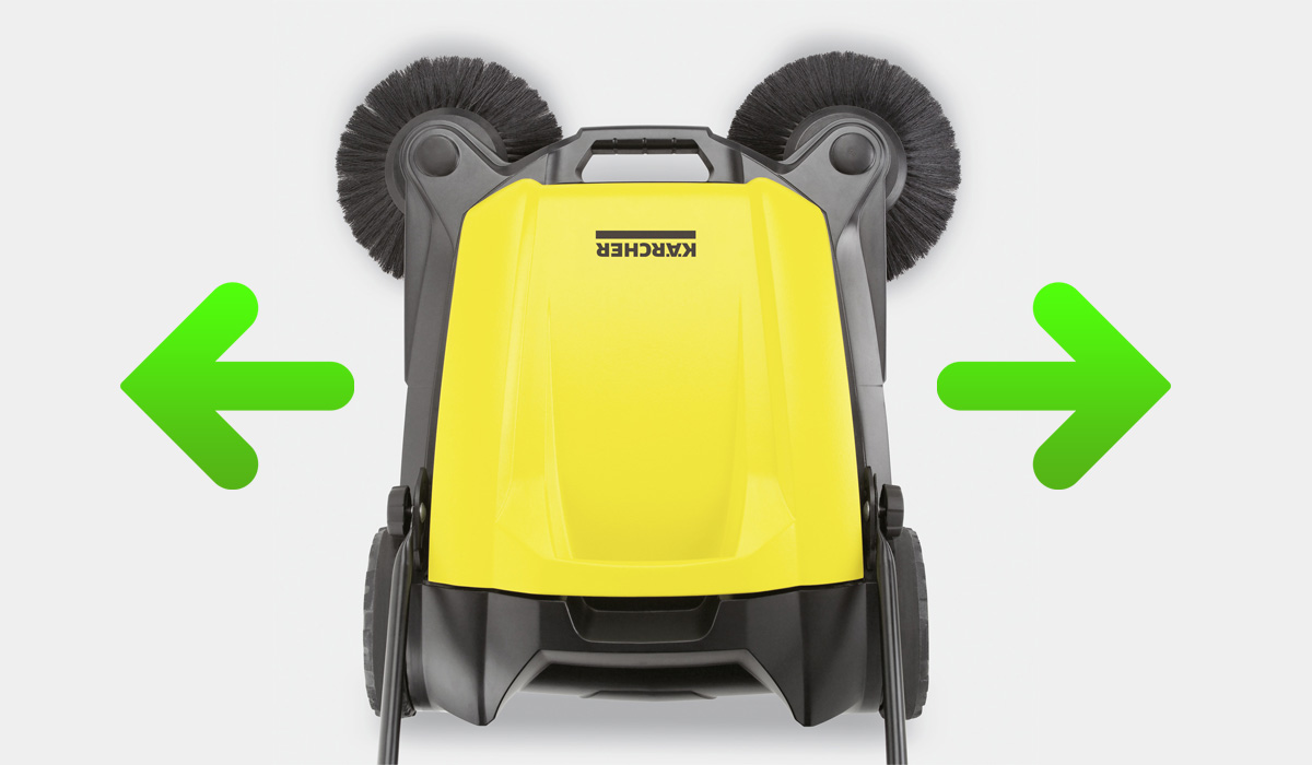 szerokość robocza zamiatarki 