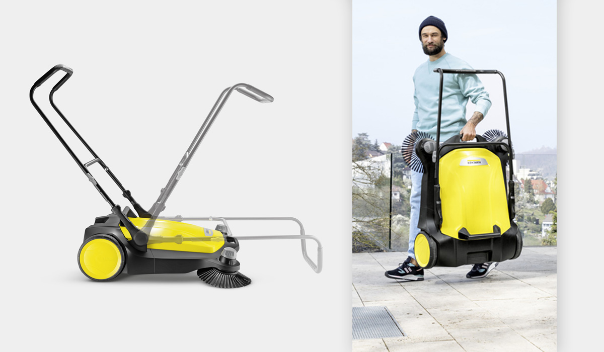 wygoda obslugi zamiatarki